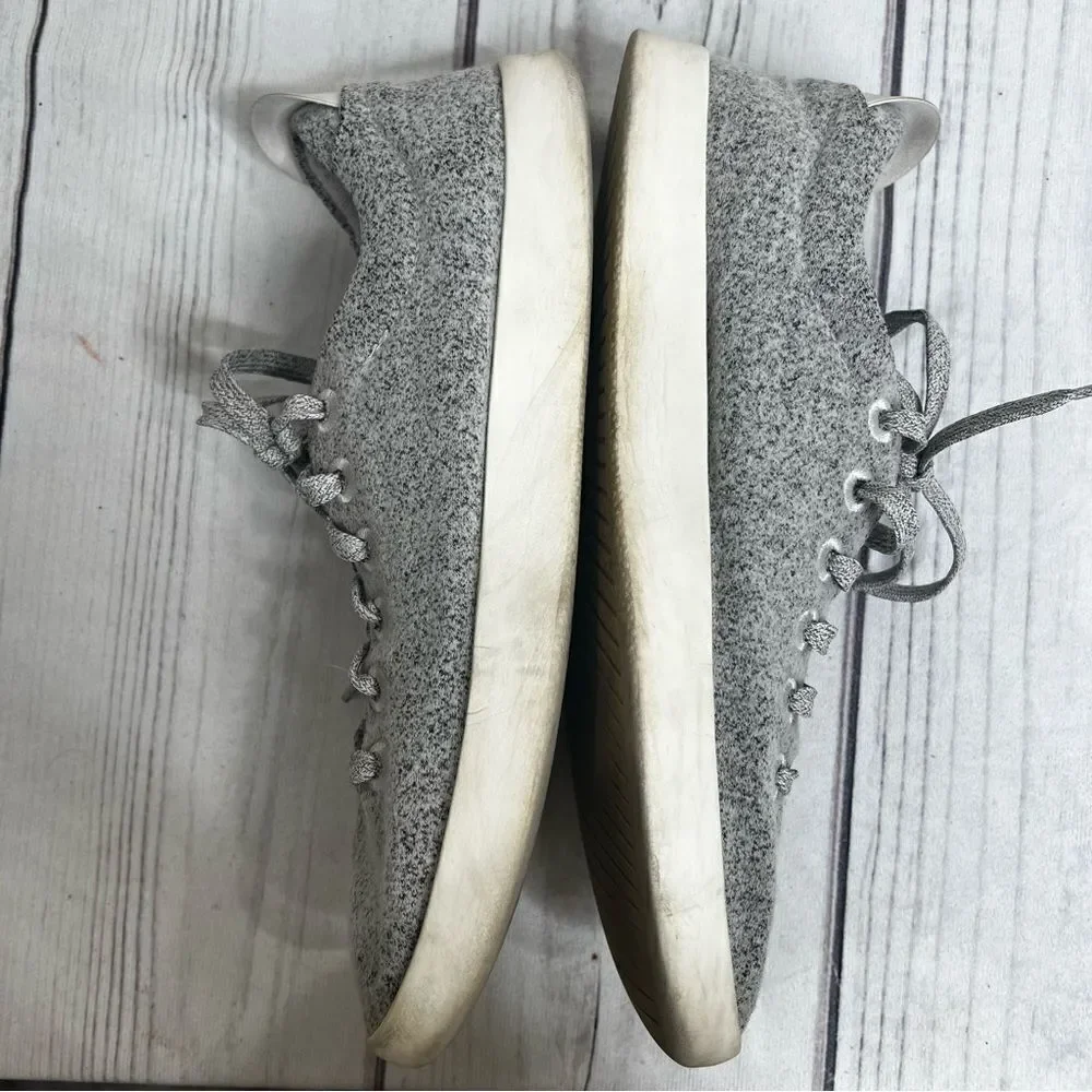 Allbirds Shoes HP Wool Runner Heather Gray Men's Size‎ 11 Running Comfort Shoes